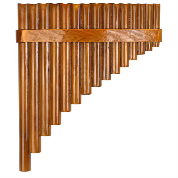 Natural Bamboo Flute,Pan Flute Wind Instrument, Right Hand Model