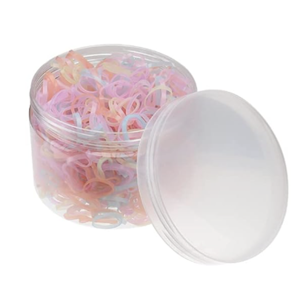 Bulk Jar Hair Ties Girls' Hairband Hair Accessory 500 Pieces