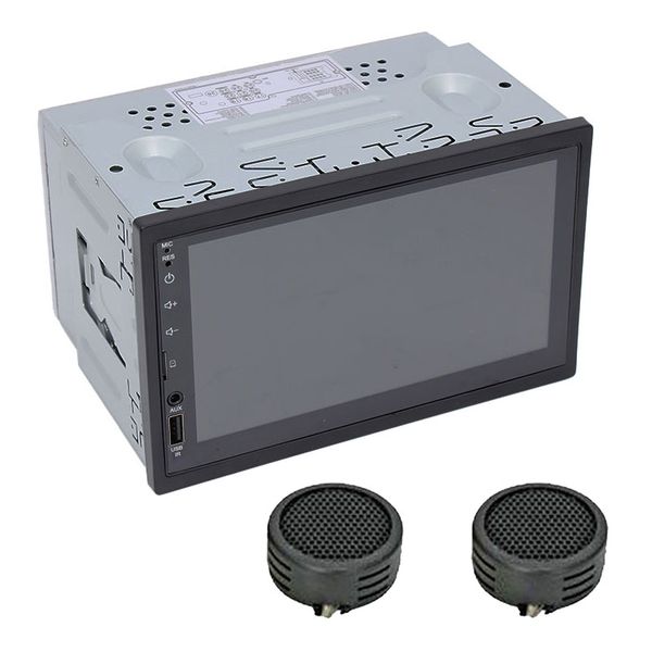 Ice Power IP-7044 7" Carplay, Mirrorlink, USB Media Player &amp; Evo Tweeters
