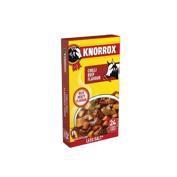 Knorr Stock Cubes Chilli Beef - 1 x 24's