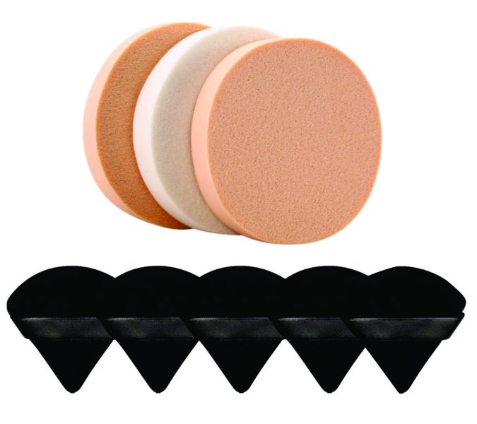 8x Pieces Soft Makeup Sponges