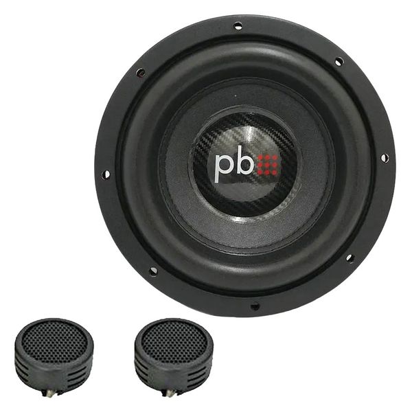 Powerbass 12" Assassin Series 12D2 40000w 2ohm Subwoofer &amp; Evo Tweeters