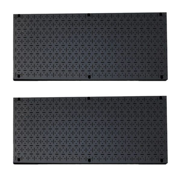 CLIP-FIT Powder Coated Steel Pegboard 1200mm x 400mm ( 2 Pack )