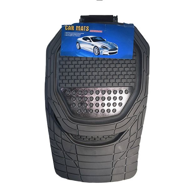 4 Piece Rubber Car Floor Mat Set (B)