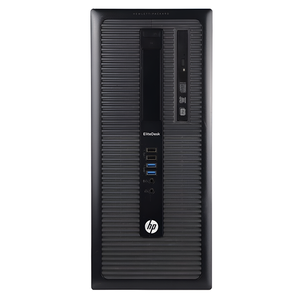 Certified Pre-Owned HP EliteDesk 800 G1 Tower - Intel i7-4th Gen 8/256 SSD