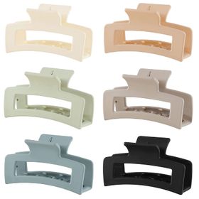 Square Hair Claw Clips - 6 Pack | Shop Today. Get it Tomorrow ...