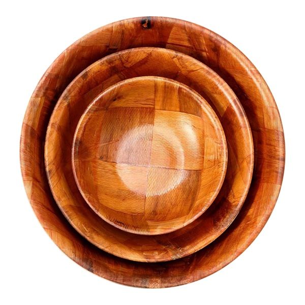 Wooden Salad Bowls -3 piece
