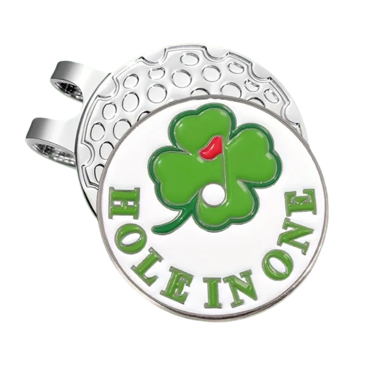 Magnetic Hat Clip with Removable Ball Marker - Hole in One