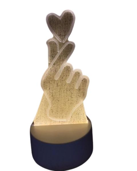 SE-131 3D Tri-colour 3D Luminous Acrylic Board Night Light