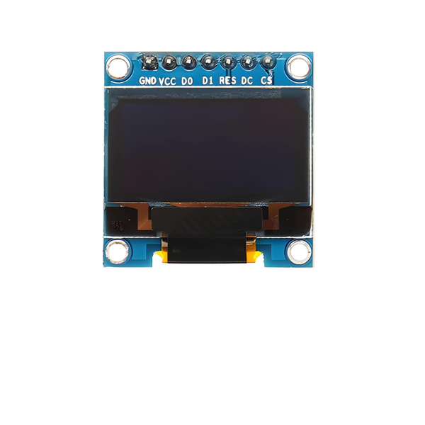 BMT SPI 0.96IN OLED 128x64 Blue on Black Graphic Display 7-Pin