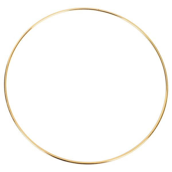 8Pcs 8 Inches Dream Catcher Rings Metal Hoops Macrame Ring Gold