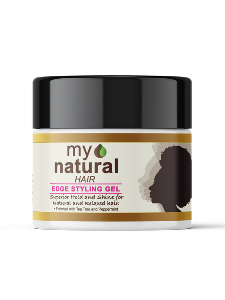My Natural Hair Edge Styling Gel for Superior Hold &amp; Shiny Relaxed Hair
