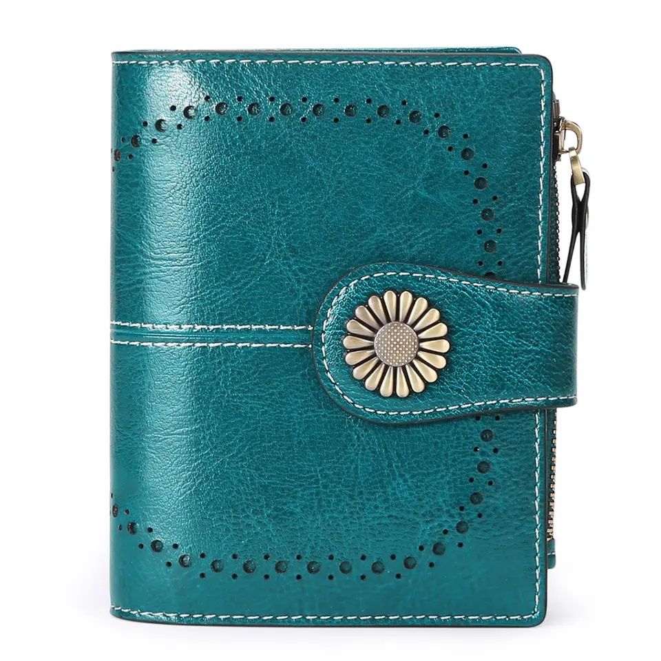 Ladies Portable Leather Wallet