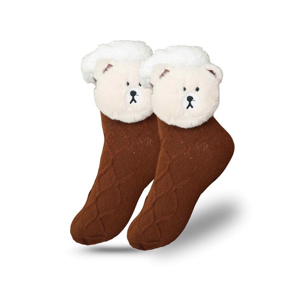 Thick Wool - Bear - Anti-Slip image