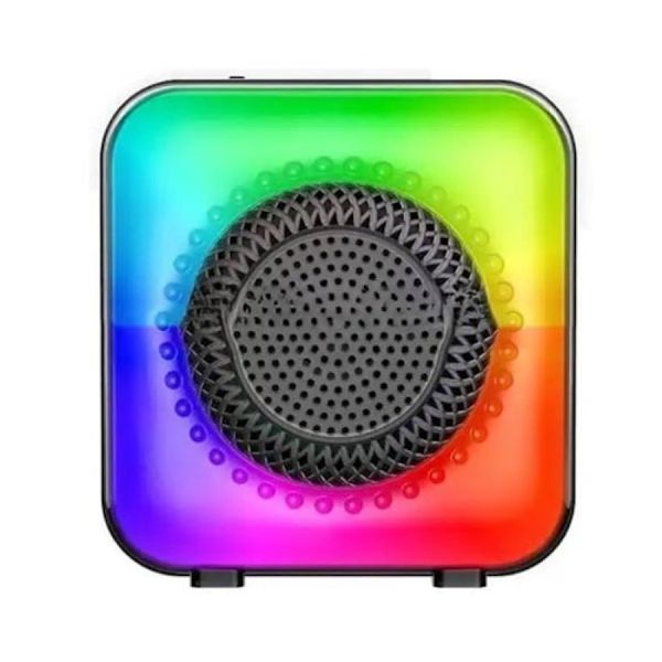 GTS-1373 Portable Bluetooth Speaker with FM Radio, USB &amp; LED Lights