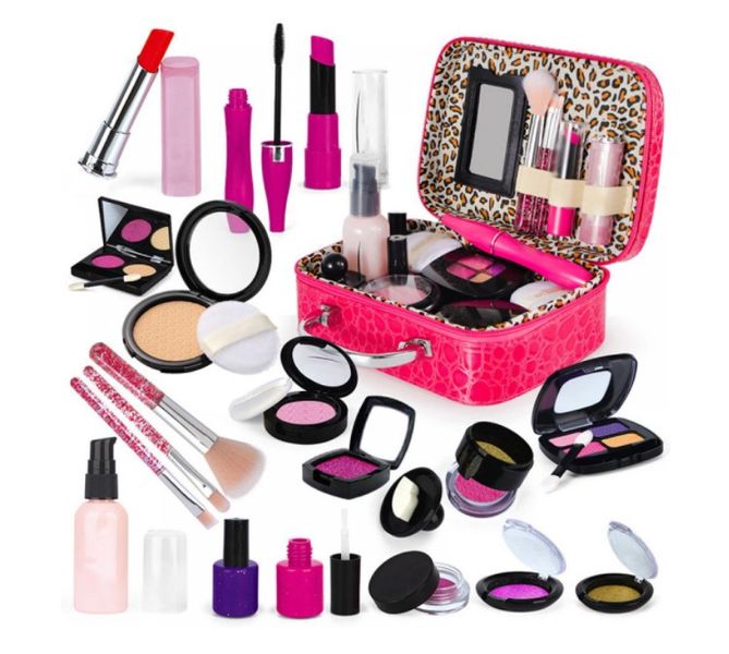 My First Pretend Princess Make-Up Kit - 21 Piece Kids Makeup Set
