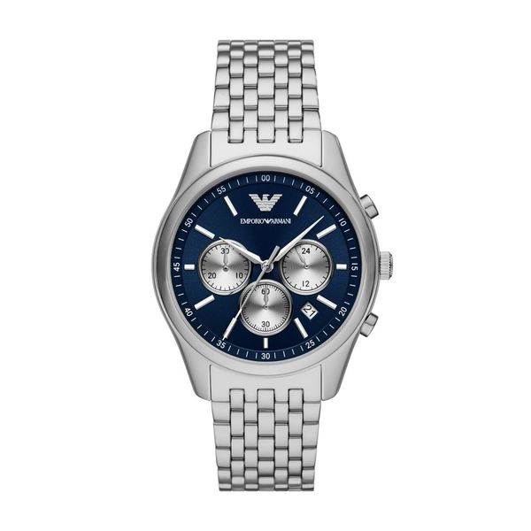Armani Antonio Mens Silver Stainless Steel Watch-AR11582