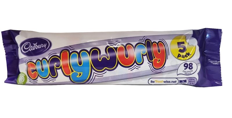 Cadbury Curly Wurly 21.5g 5-Pack