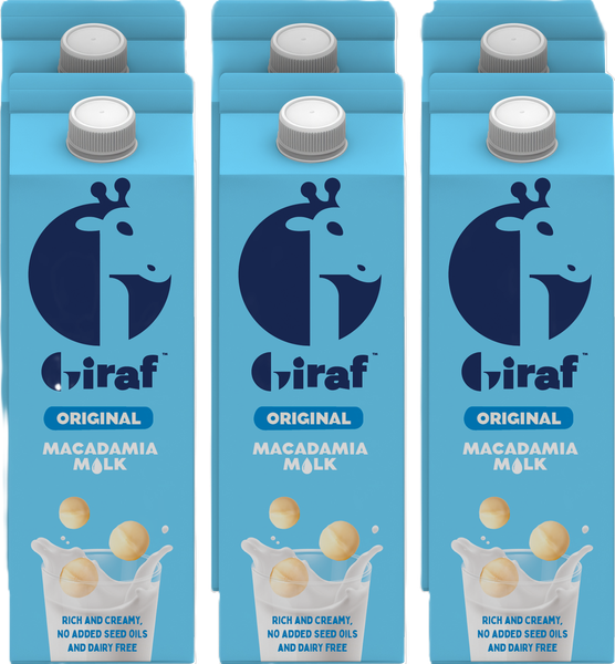 Giraf Macadamia Milk (6 x 1L) - Original