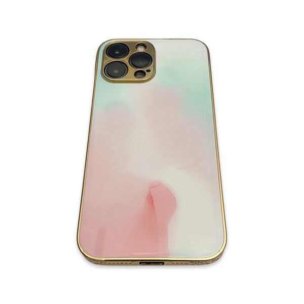 Pink and Green Marble design case for iPhone 13 Pro Max/13 Pro/13