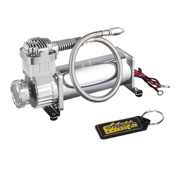 Grounded Art 444c Air Suspension Compressor - Chrome&amp; Gel Key Holder