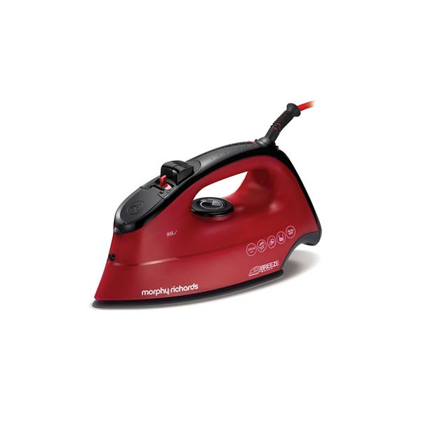 Morphy Richards 2400W Breeze Steam Iron - Ceramic Red