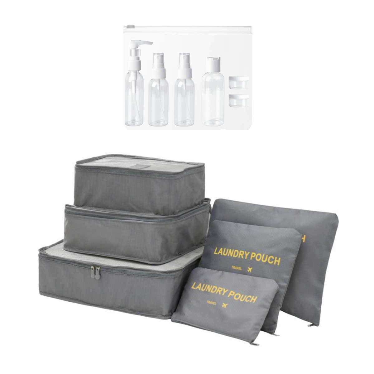 fierce refillable travel gift set