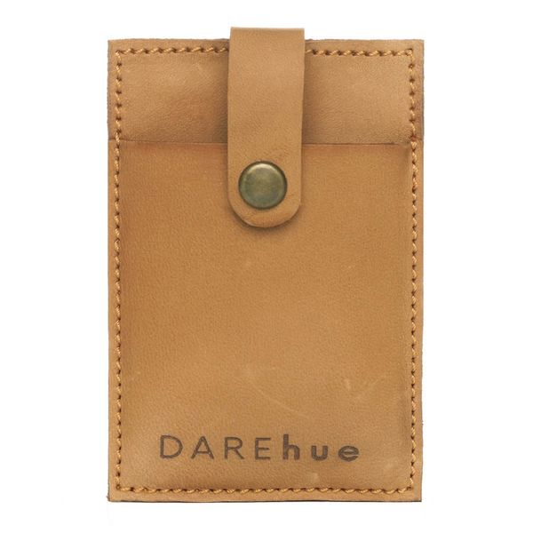 DAREhue - Stick On Phone Card Holder - genuine leather