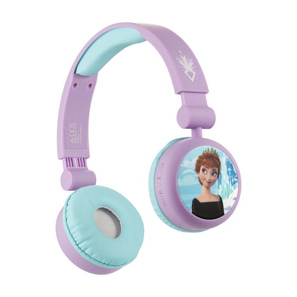 Disney Frozen Bluetooth Headphones with Rotatable Cup Design