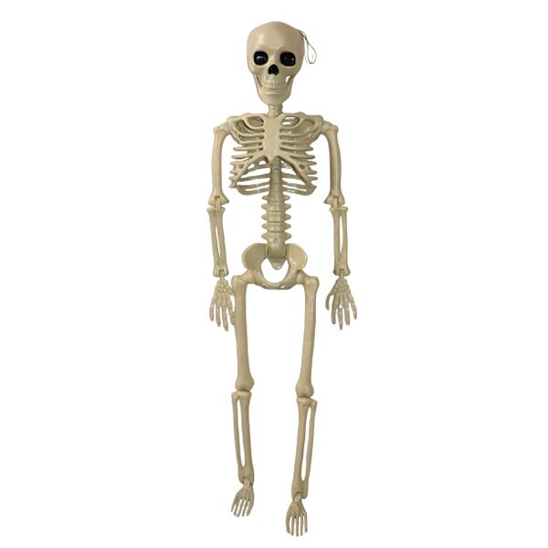 Hanging Or Standing Halloween Skeleton Decoration - 100cm Length
