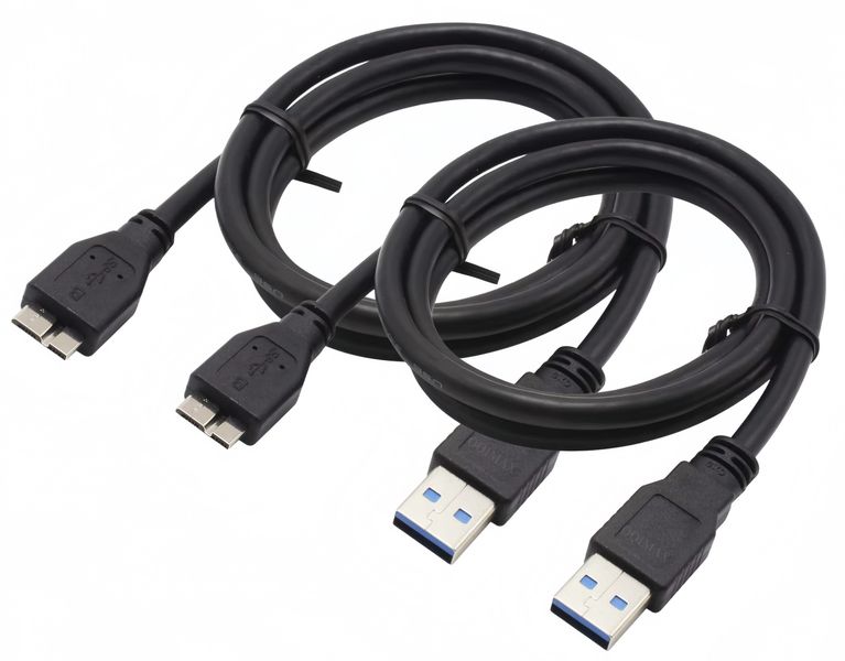 OQIMAX Usb 3.0 Micro Cable,3.3ft,Heavy Duty High Speed Hard Drive Cable