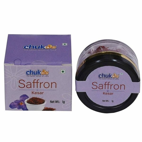 Chukde Kesar/Saffron 1gm Ideal for Beauty Treatment