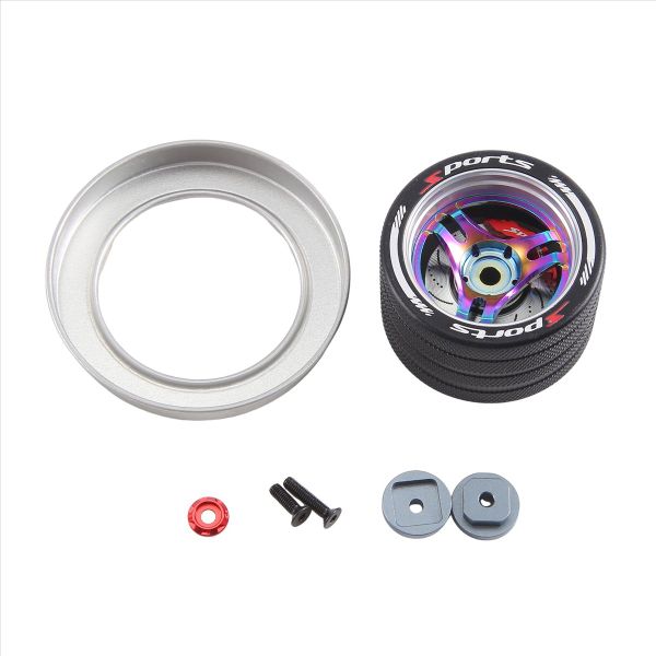 Rc Metal Handwheel for Sanwa Mt4/Futaba 4Px/Flysky Nb4 Multicolor