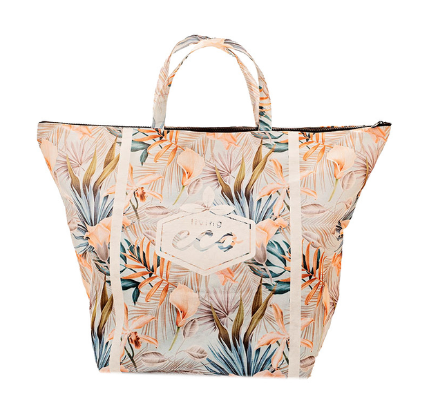 LivingECO RPET Custom Print Large Beach Bag Made in SA