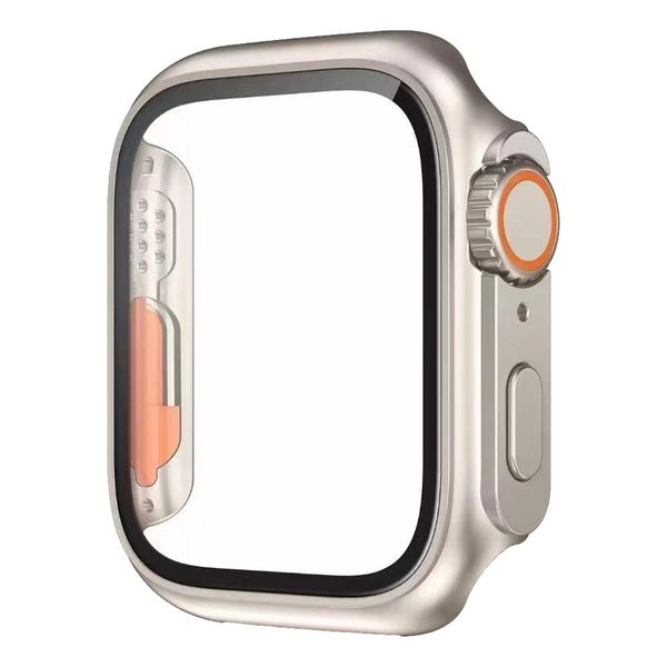 41mm Change to Ultra PC Hard Case with Tempered Glass Screen Protector