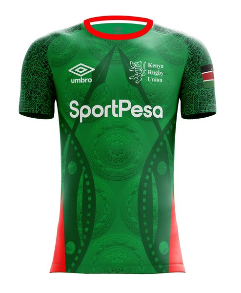Kenya Rugby Union Away Supporter Jersey 24