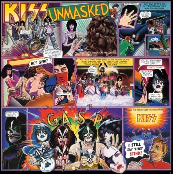 Kiss - Unmasked 180g Vinyl Reissue + Download Voucher