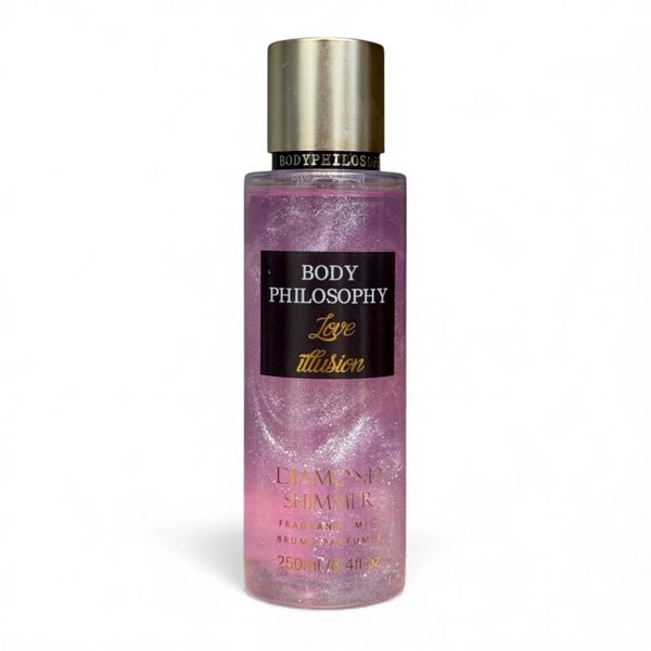 Body Philosophy Love Illusion Diamond Shimmer Frangrance Body Mist Spray