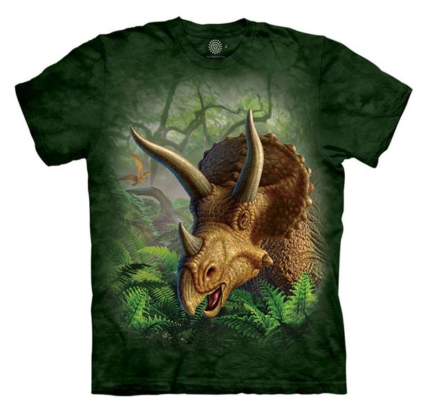 Wild Triceratops Youth Tee (The Mountain)