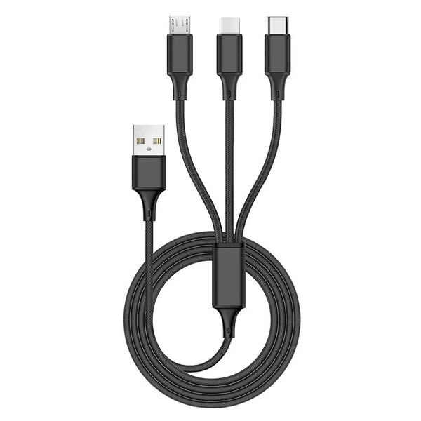 Fast Charging 3 In 1 USB Cable