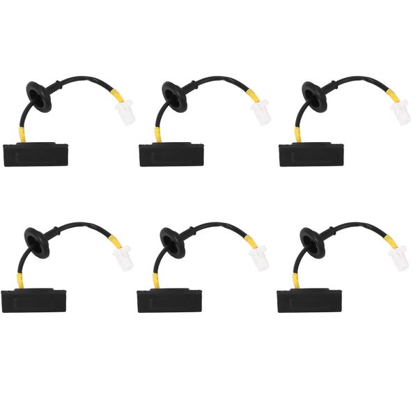 Car Rear Boot Release Switch Boot Lid Tailgate Trunk Opening Button 8 Pieces