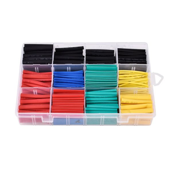 ALANES Heat Shrink Tubing Kit for DIY Home Repairs-530 Piece