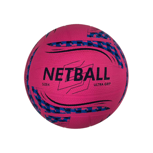 SNS Ultra Grip Netball Pink (Size:4)