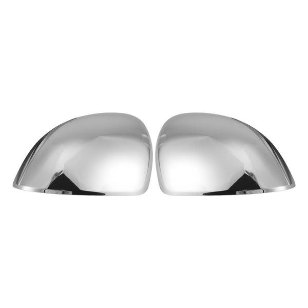 For FIAT 500X 2014-2019 Chrome Side Wing Fender Rearview Mirror Cover