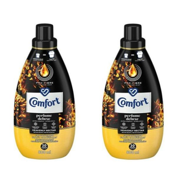Comfort Perfume Deluxe Fabric Conditioner Heavenly Nectar - 2 x 800ml