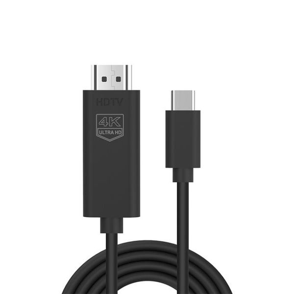4K USB-C/ Type-C to HDMI 1.8M Cable for Mobile, Tablet, Other USB-C Devices