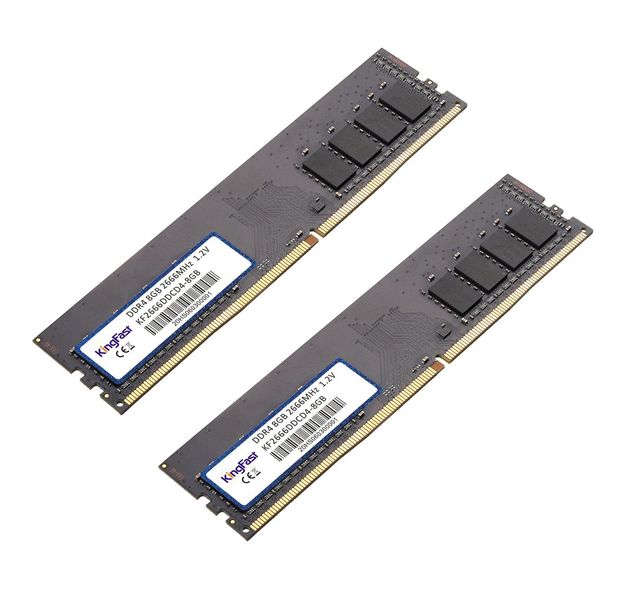 Kingfast 16GB DDR4 2666MHz Desktop RAM Combo (2 x 8GB DDR4 2666)