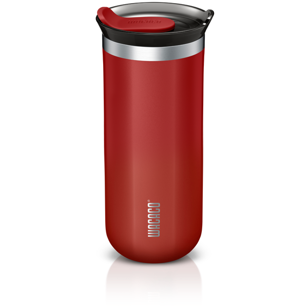 Vacuum insulated travel mug (Carmine Red) - Grande 435ml