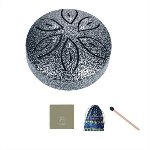 Orff Instruments Crafts Mini Hollow Drum 3 Inch 6 Tone Purple