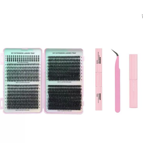 651 Pieces False Eyelash Extensions 8-16mm Eyelash Set Salon Effect